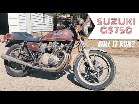 Видео: Заброшенный Suzuki GS750 1978 года. Заведется ли он?