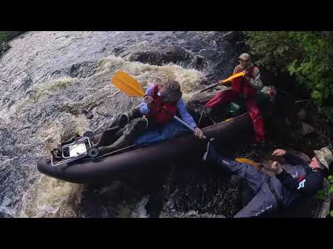 Видео: Калга 2023. Карелия. От Энгозера до Гридино по реке, озерам и морю. Июль-август. День пятый.