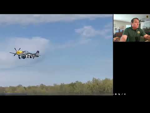 Видео: Отказ двигателя на взлёте! P-51D 26 марта 2023 г.