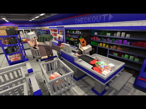 Видео: Minecraft, но моя смена в Пятёрочке превратилась в кошмар