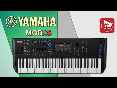 Видео: Синтезатор YAMAHA MODX6 (модель новинка 2018 года)