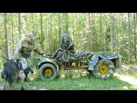 Видео: В лес на самодельном квадрокате.