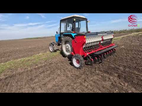 Видео: Підготовка до посіву Ячменю.Посів Ячменю МТЗ 82.1 + Demetra mini 3000V.