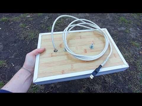 Видео: КАК  сделать ЗАПРЕЩЕННУЮ антенну для БЕСПЛАТНОГО ИНТЕРНАТА