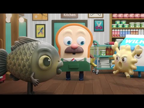 Видео: Краб или Крекер🍞Салон Дядюшки Брэда 🧁🍪2 сезон 13-14 серии