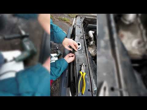 Видео: VW Jetta mk2 заміна замка капоту