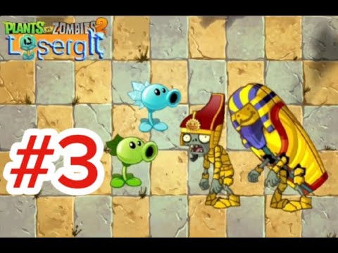 Видео: Фараон Смайл! Plants vs zombies 2 Lysergic #3
