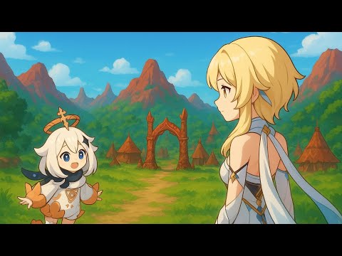 Видео: Genshin Impact - Цветы под палящим солнцем (Натлан , новое путешествие)