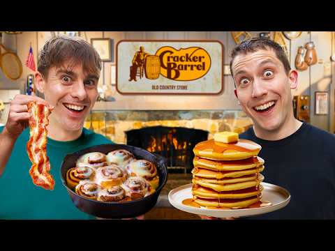 Видео: Двое британцев впервые попробовали Cracker Barrel!