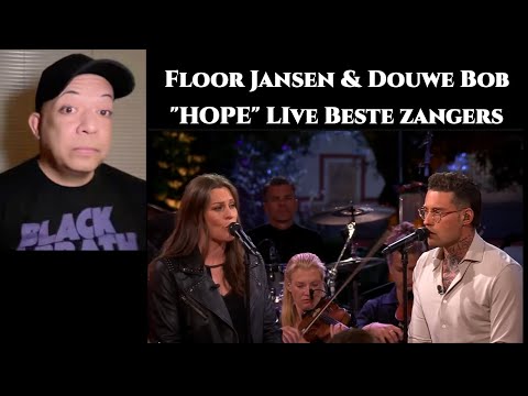 Видео: Реакция на Флор Янсен и Доу Боба "Hope" Live Beste Zangers, просто прекрасна!!!