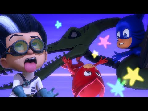 Видео: Герои в масках | PJ Masks Russian | Кэтбой и динозавр  | подбор клипа | мультики для детей