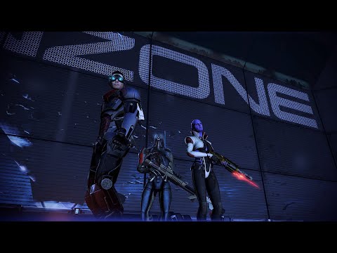 Видео: Mass Effect 3: Citadel. Мод. Ариа и Легион на Арене + Сбой Арены