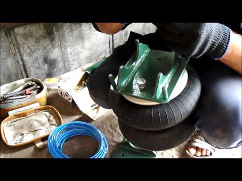 Видео: Установка пневмоподвески на автомобили Renault Master, Opel Movano, Nissan Interstar