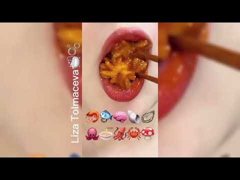 Видео: асмр еда + страшные истории🌶️🐙🍡