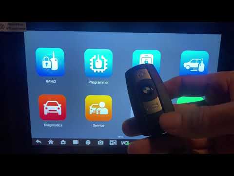 Видео: BMW X6 2012 года: добавление ключа с помощью Autel IM608 Pro2