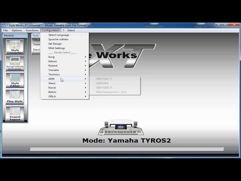 Видео: Style works XT universal  Как из midi сделать стиль для синтезатора (на примере yamaha sff2)