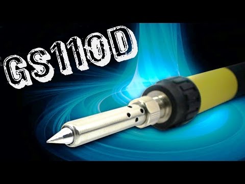 Видео: ⚡ ШИКАРНЫЙ ПАЯЛЬНИК НА 110Вт С АЛИЭКСПРЕСС С РЕГУЛИРОВКОЙ ТЕМПЕРАТУРЫ GS110D + НАБОР ЖАЛ 900M-T