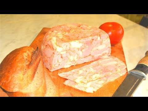 Видео: ВЕТЧИНА домашняя в КОНСЕРВНОЙ БАНКЕ  или как обойтись без специальной оболочки