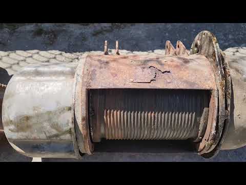 Видео: Сколько цветных металлов в подъёмном кране? ТЭ-050.