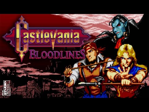 Видео: Castlevania: Bloodlines Full прохождение (U) | Игра на (Sega Genesis) 1994 Стрим RUS