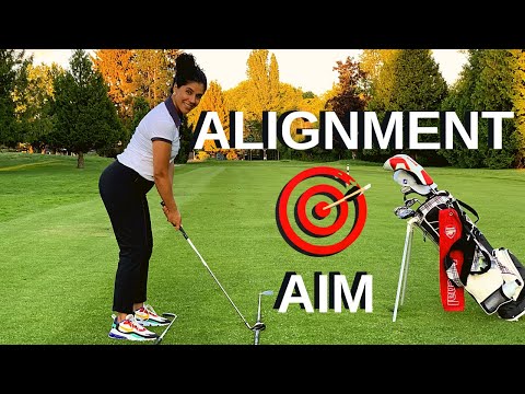 Видео: Как целиться и выравнивать площадку для гольфа!!