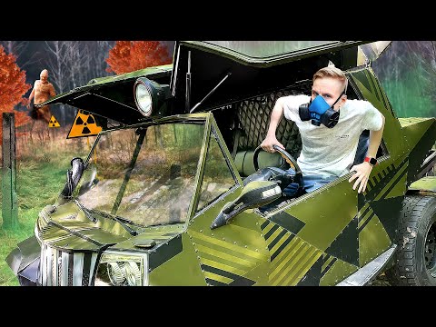 Видео: ЗАБРАЛИ БРОШЕННУЮ МАШИНУ ИЗ РАДИОАКТИВНОГО ЛЕСА. МНЕ СТАЛО ПЛОХО В МАШИНЕ...