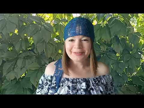 Видео: Летняя косынка спицами