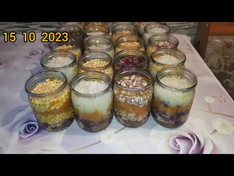 Видео: Каша с Мясом .  Тушенка .    BAYILBAKU