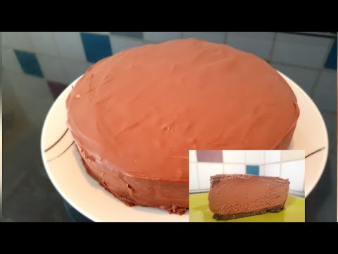 Видео: Шоколадов чийзкейк без печене! Бърза и лесна торта/Chocolate cheesecake recipe without baking!