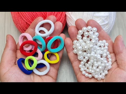 Видео: 😍 ВАМ СТОИТ ПОСМОТРЕТЬ ЭТО ВИДЕО.👆👆 Я СДЕЛАЛА ЭТО С РЕЗИНОВЫМИ ПРЯЖКАМИ, БИСЕРАМИ И НИТЬЮ, ОНИ БЫ