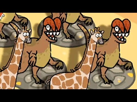 Видео: ЖИРАФЫ ПРОТИВ ДИНОЗАВРОВ - Cat God Ranch #010 / Ранчо Кошачьего Бога