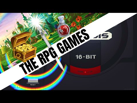 Видео: SEGA MEGA DRIVE / GENESIS - Все RPG игры