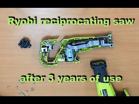 Видео: Ryobi RRS1801M после 3х лет использования