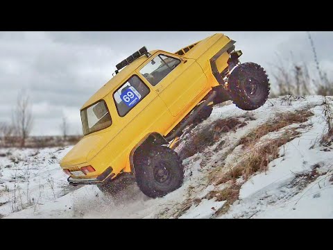 Видео: Запорожец МОНСТР. ТУРБОВАЯ НИВА. Крутой Подъем. Оффроуд