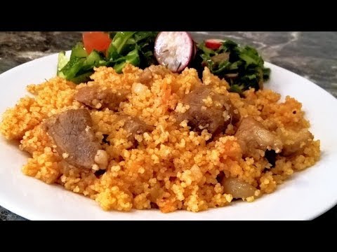 Видео: Кус-кус рецепт с овощами и мясом. Кускус как готовить.