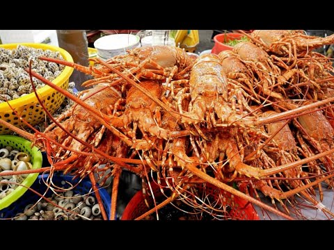 Видео: Дешевый рай для лобстеров! Лучший дешевый и вкусный уличный лобстер | Уличная еда Вьетнама