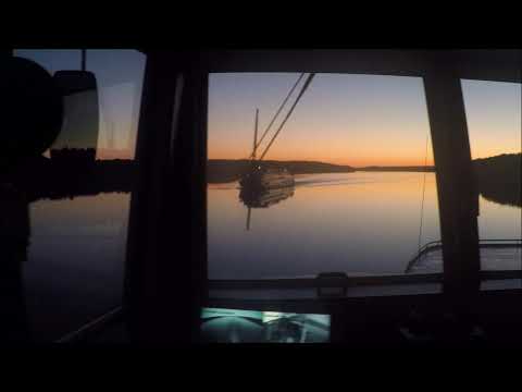 Видео: Теплоход.Вахта в на корабле. Рулевая рубка судна.