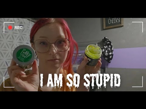 Видео: НЕПРАВИЛЬНО ПОКРАШИЛА ВОЛОСЫ | ПРОВАЛ | желтая и зеленая краска на рыжих волосах | Испортила прич...