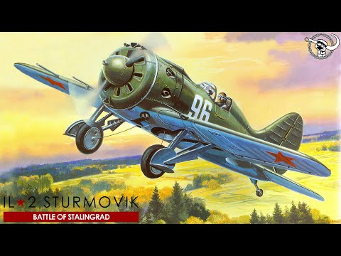 Видео: ⭐IL-2 Sturmovik: Battle of Stalingrad⭐ И - 16/24 ⭐ Перехват штурмовиков противника. 5.09.1941