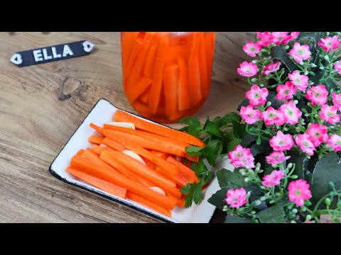 Видео: МАРИНОВАННАЯ МОРКОВЬ /  ПОПРОБУЙТЕ ОДИН РАЗ  И   ВАС НЕ ОСТАНОВИТЬ