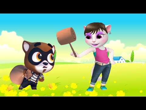 Видео: МОЯ ГОВОРЯЩАЯ АНДЖЕЛА - Анджела отомстила Еноту  Мультфильм Игра