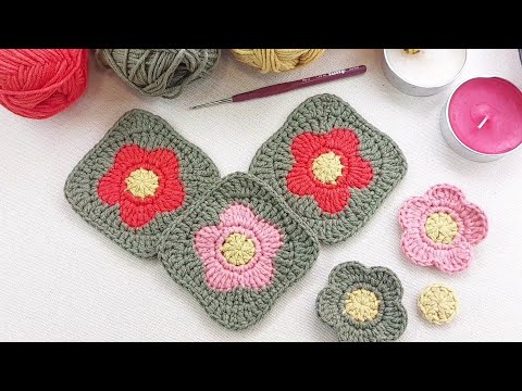 Видео: Я влюбилась в эти мотивы   💯 модель цветочного мотива крючком