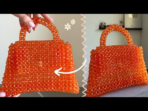 Видео: Как сделать СУМКУ ИЗ БИСЕРА Balenciaga Hourglass (8 мм). Пошаговая инструкция
