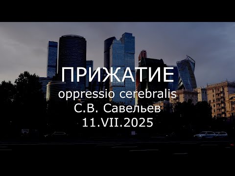 Видео: С.В. Савельев - Прижатие