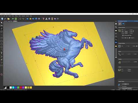 Видео: Carveco Maker: Рельефы по изображениям