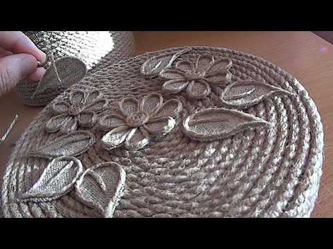 Видео: Отвечаю на комментарий Джутовая филигрань Осваиваю технику