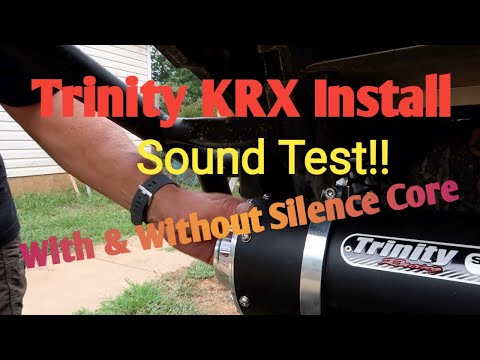 Видео: Установка Trinity Slip от RAD Parts на Kawasaki KRX 1000