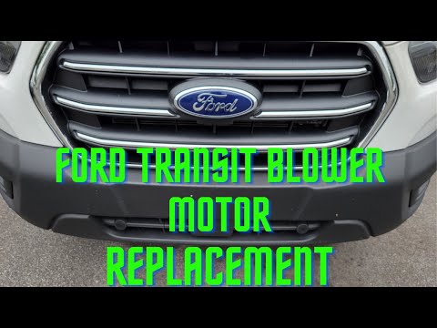 Видео: Замена вентилятора электродвигателя вентилятора Ford Transit