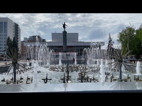 Видео: Красноярск! Набережная, проспект мира и остров Татышев! 🎸🎻🎷⛲️🐳🌞