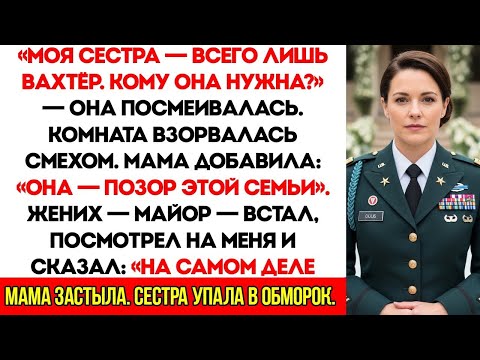 Видео: Родители Насмехались Надо Мной на Свадьбе Сестры — Но Тогда Её Жених Отдал Честь и Сказал Генерал